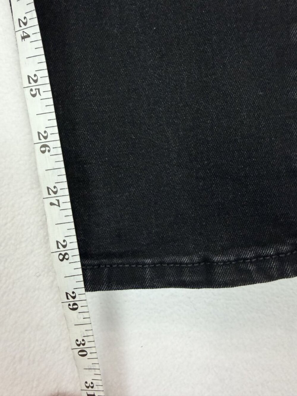 Old Navy Power Slim Straight Jeans Womens Size 4 Mid Rise Black Stretch Denim - Picture 10 of 13